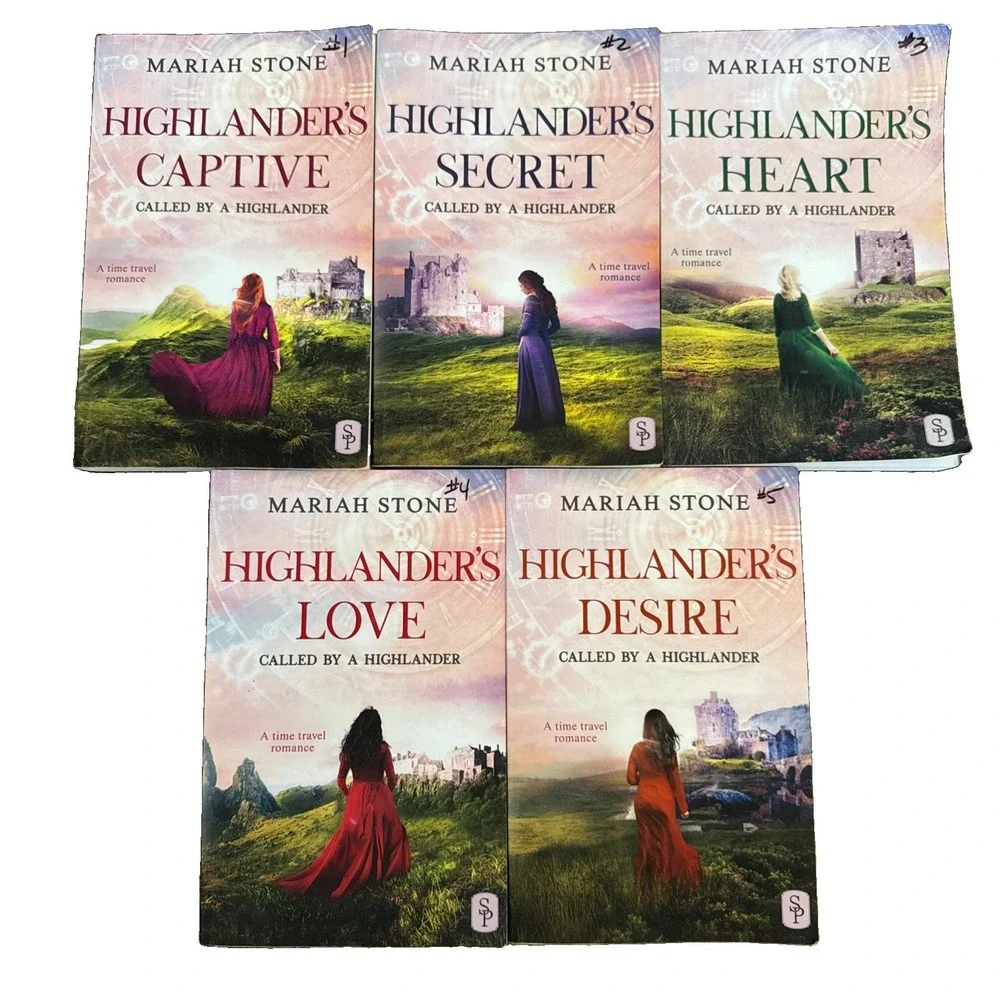 Partial Set CALLED BY HIGHLANDER Mariah Stone Lot 5 Highlander's Love Vow Bride